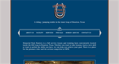 Desktop Screenshot of memorialparkhunters.com